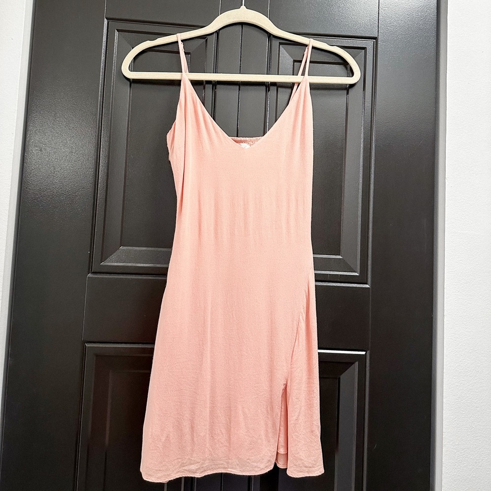Aritzia camisole slit dress